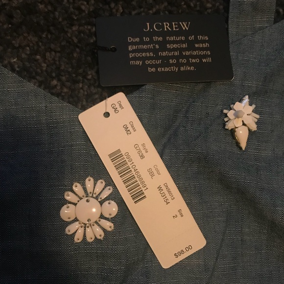 J crew tie-shoulder top - Picture 4 of 4